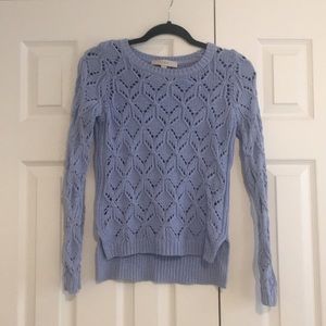 Loft blue sweater